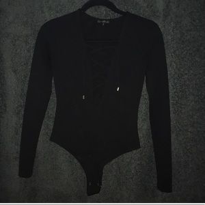 Dynamite • Black Bodysuit